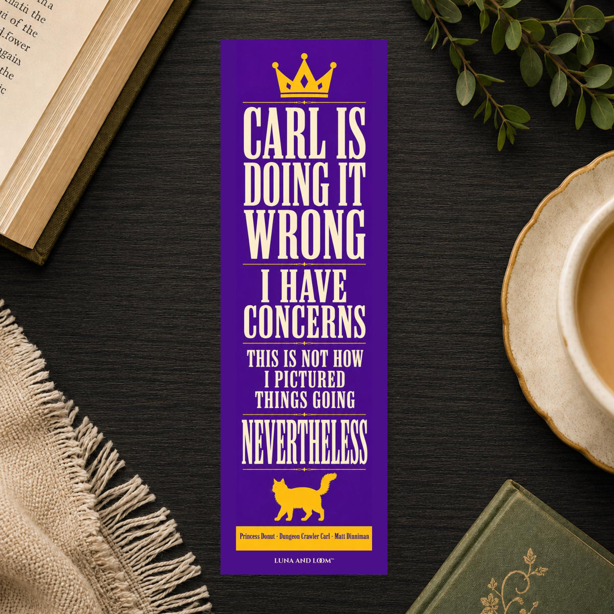 Princess Bookmark | Dungeon Explorer | Donut | Gremlins | Book Series | RPG