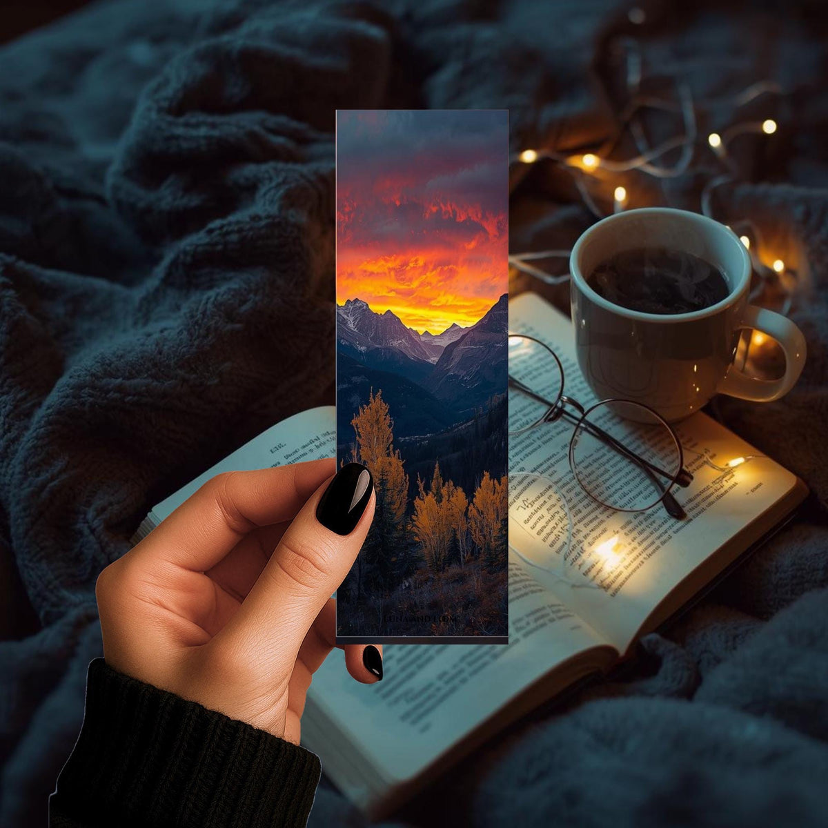 Sunset Bookmark | Scenery | Bookish Gift