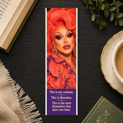 Drag Queen Bookmark | LGBTQ Book Lover Gift | Drag Culture | Pride Reader | Funny
