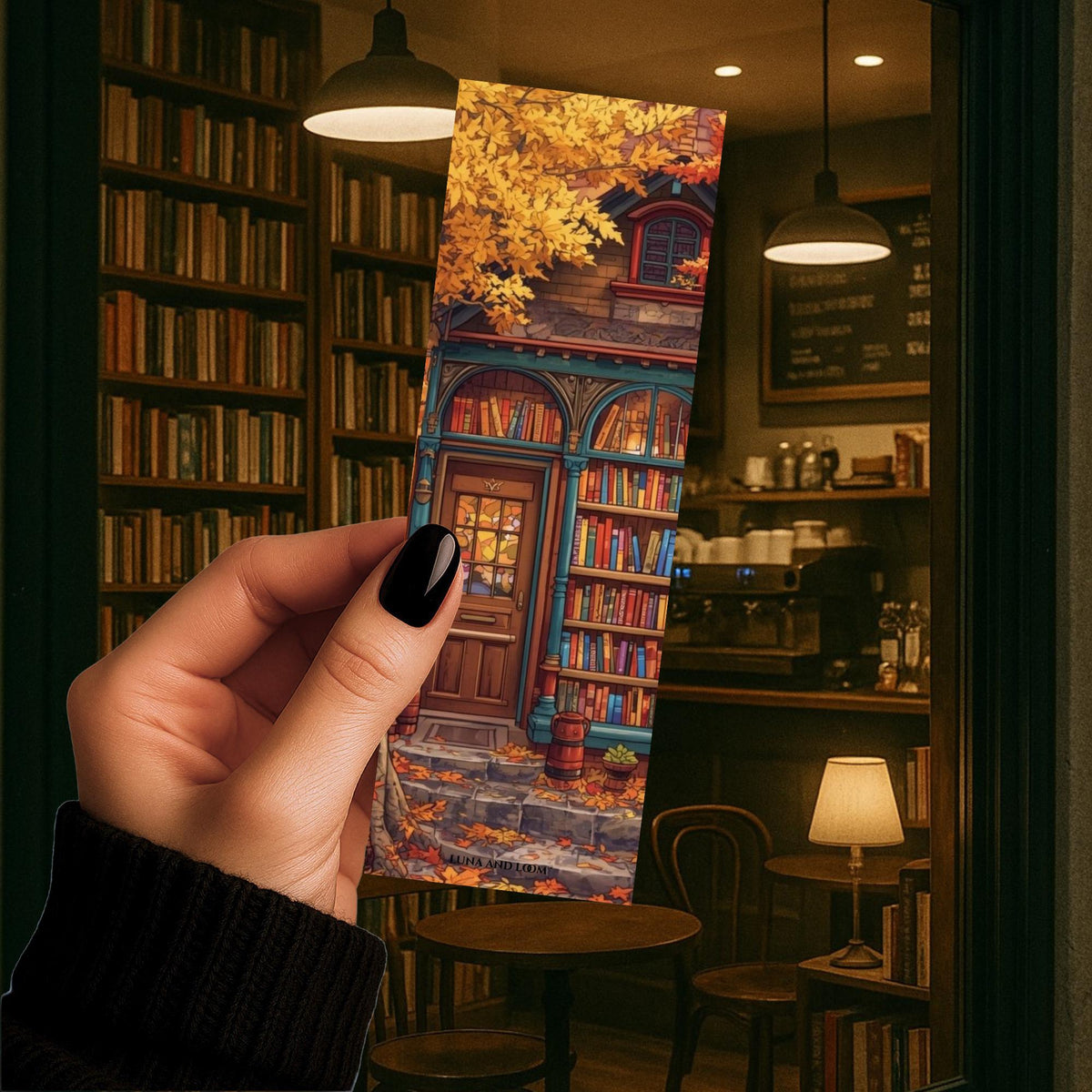 FALL BOOKSTORE BOOKMARK | Book Lovers | BookTok | Bookstagram | Stocking Stuffers | Reading Gifts | Book Clubs