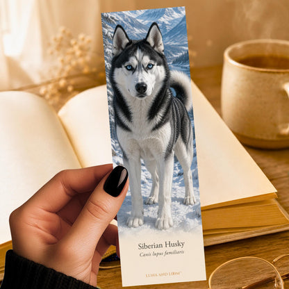 Siberian Husky Bookmark | Dog Breed Portrait | Husky Owner