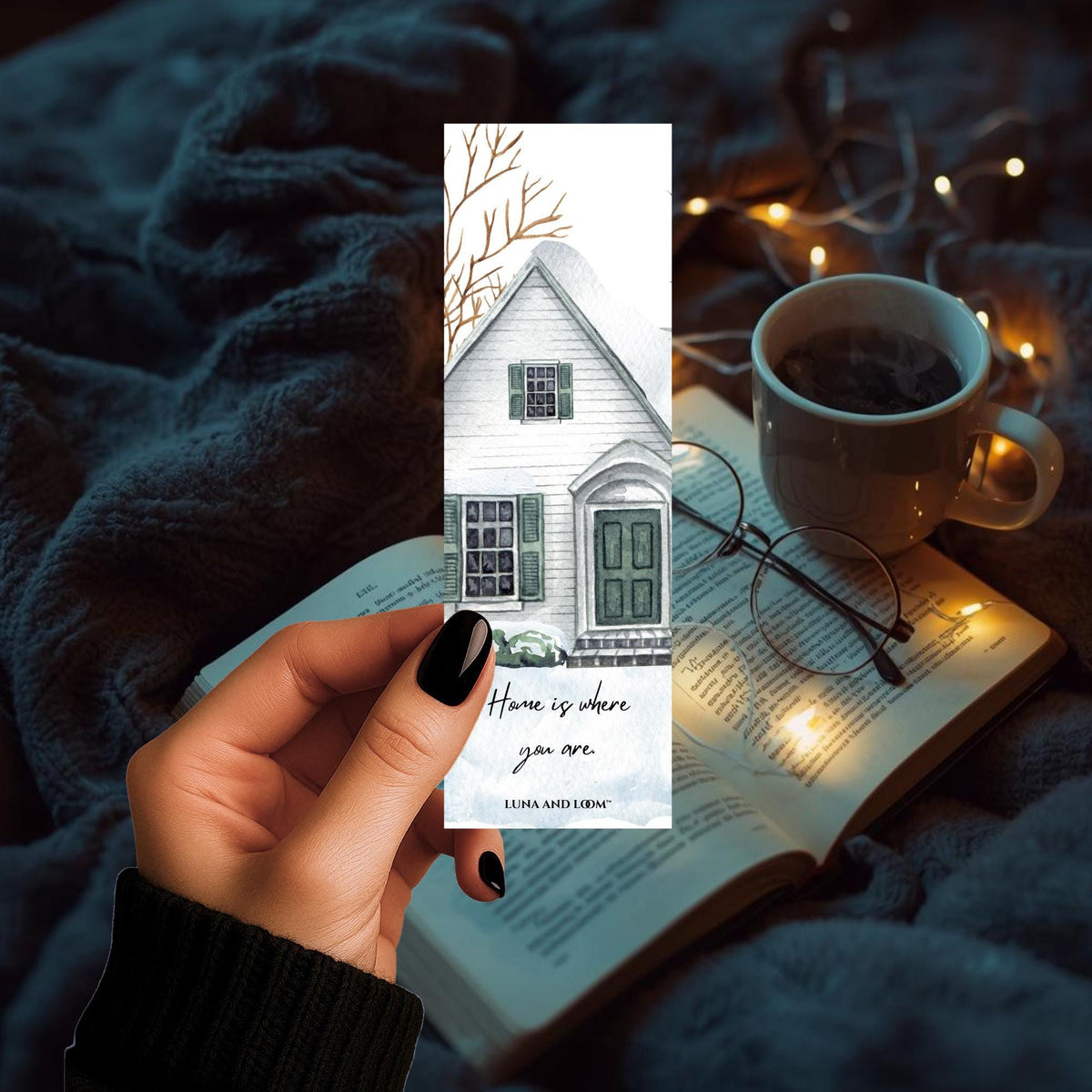 Home is Where You Are Bookmark | Hostess Gift | Bookish | House