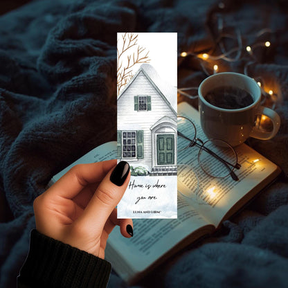 Home is Where You Are Bookmark | Hostess Gift | Bookish | House