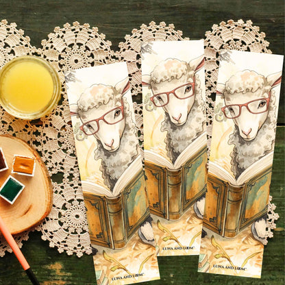 Ewe Reading | Lamb Bookmark | Book Club |