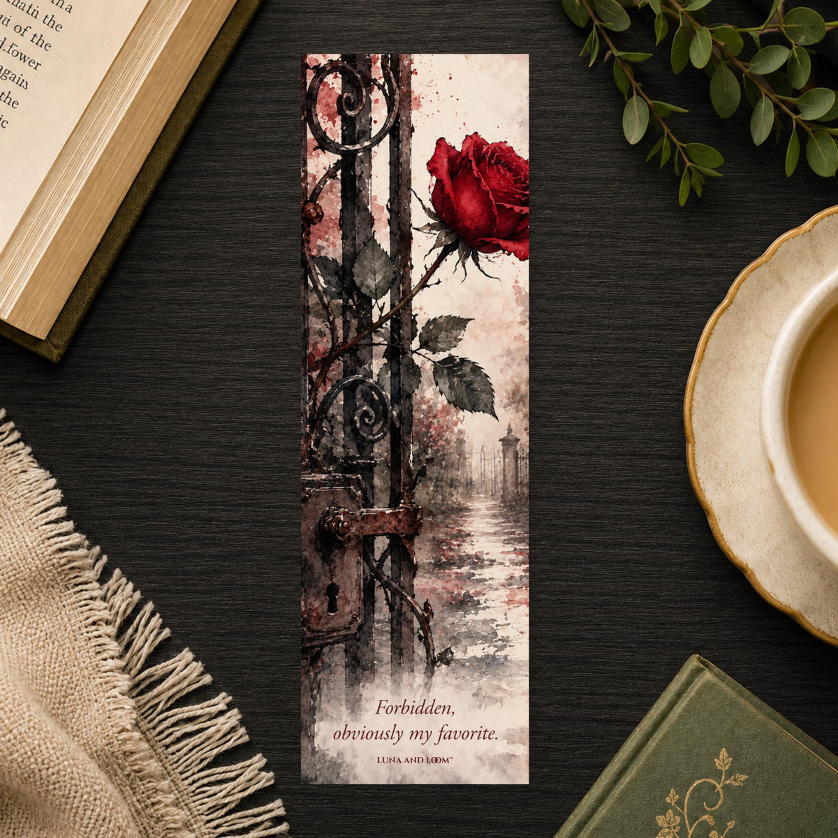 Forbidden Obviously My Favorite Bookmark | Forbidden Love | Fantasy Romance | BookTok Present