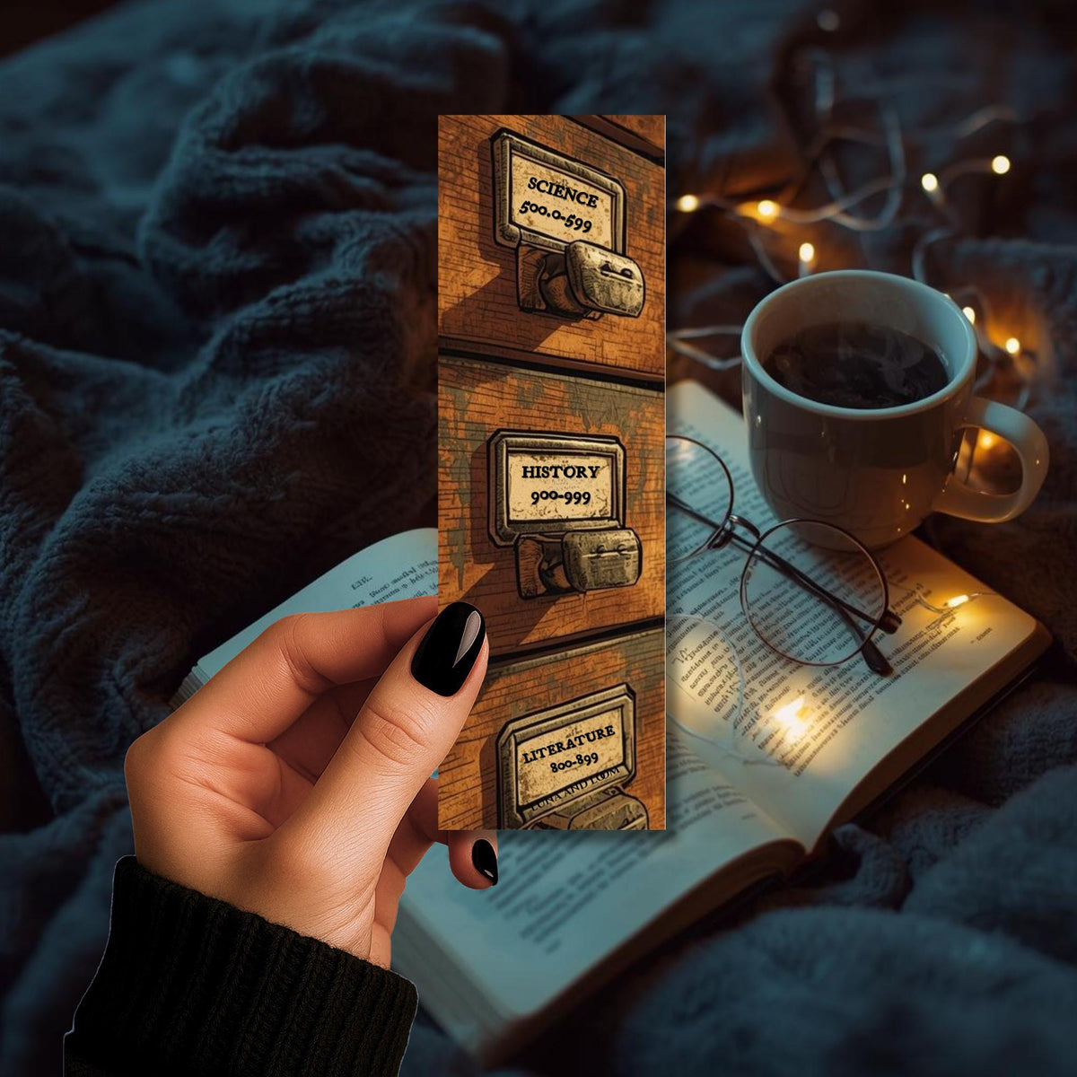 Card Catalog Bookmark | Vintage | Reading Gifts | Book Club | Book Lovers | Bookstagram | Booktok | Bookish