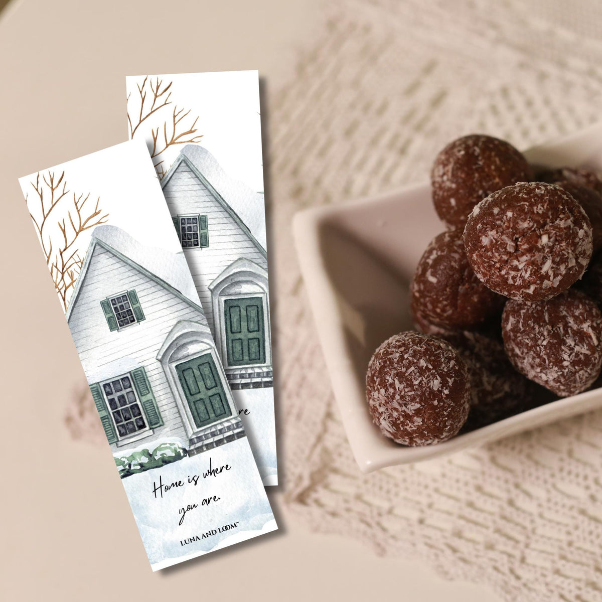 Home is Where You Are Bookmark | Hostess Gift | Bookish | House