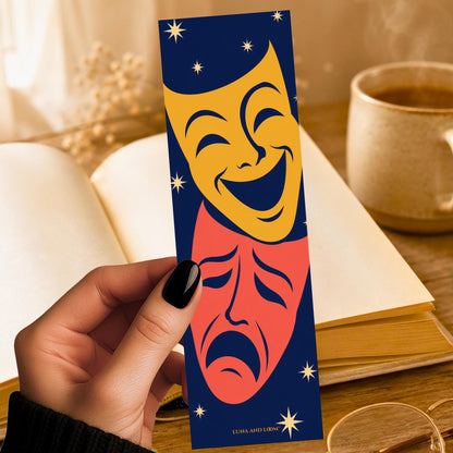 Comedy and Tragedy Bookmark | Theater | Musicals | Broadway | Drama Kids
