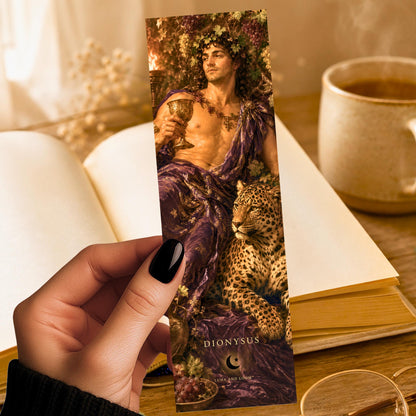 Dionysus Bookmark | Greek Mythology Gift | Grapevine Page Marker | Mythology Lover Gift
