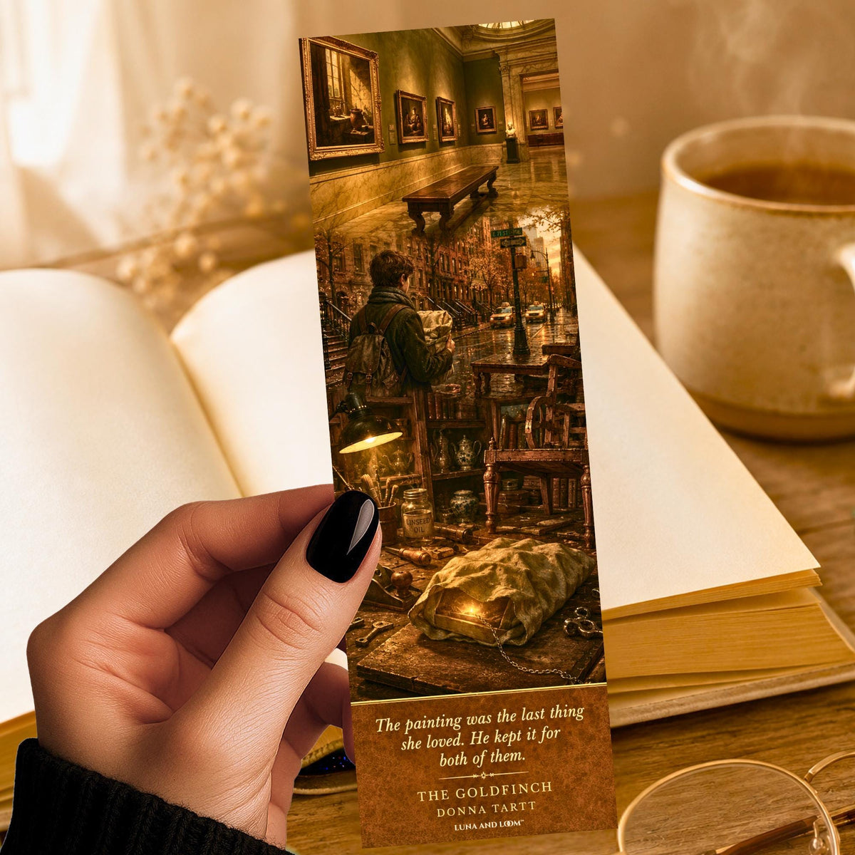 Art Crime Bookmark | Dutch Artwork | Grief | Theo Decker
