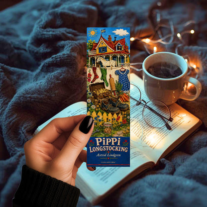 Pippi Longstocking Literary Tribute Bookmark