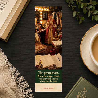 The Green Room Bookmark | Theater | Musicals | Drama Kids | Backstage