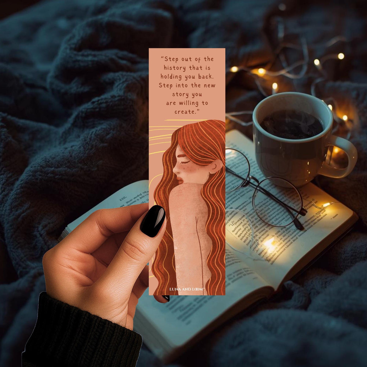 Inspiring Woman Quote Bookmark | Write Your Story | Strong Women | Girl, Teens, Adults, Children | Books