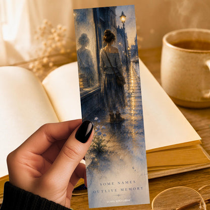 Forgotten But Free Bookmark | Immortal Fantasy Reader Gift | Dark Academia Page Marker | Bargains and Curses Book Lover Gift