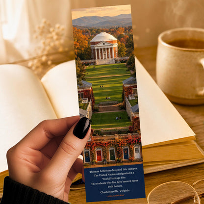 College Town Bookmark | Charlottesville, Virginia | Rotunda | Alumni | Thomas Jefferson