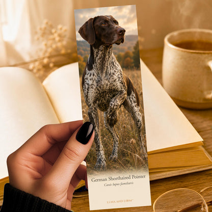 German Shorthaired Pointer Bookmark | Pointer | GSP  |Dog Breed Portrait