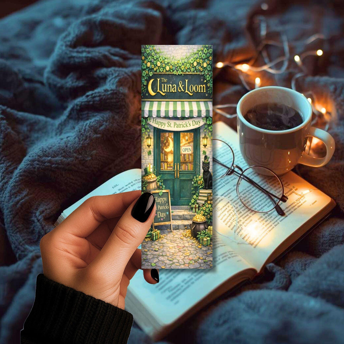 St. Patrick's Day Bookmark | Irish | Bookstore