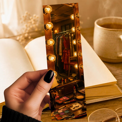 Theater Dressing Room Bookmark | Vanity Mirror | Drama | Musicals | Plays | Broadway