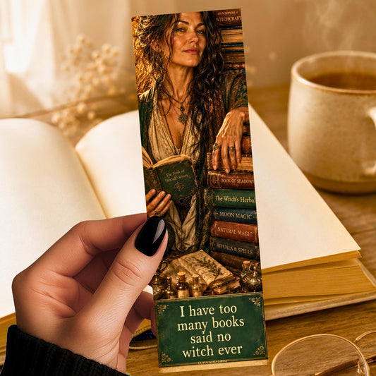 Snarky Witch Bookmark | Funny Witchy | Dark Academia