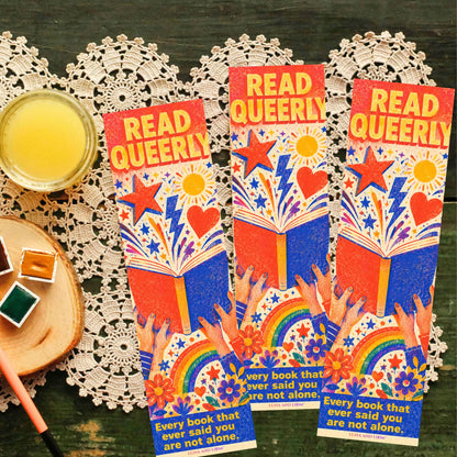 Gay Pride Bookmark | LGBTQ Book Lover | Queer |