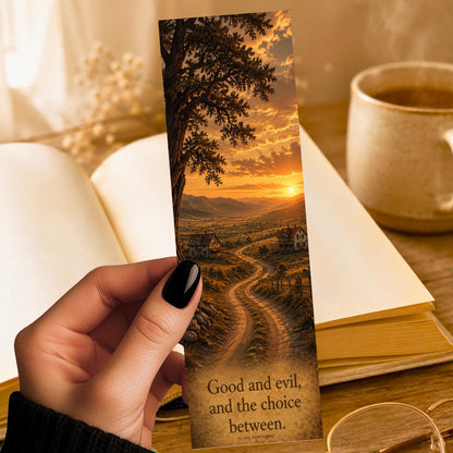 Salinas Valley Bookmark | Good and Evil Trope Gift | California Landscape Page Marker