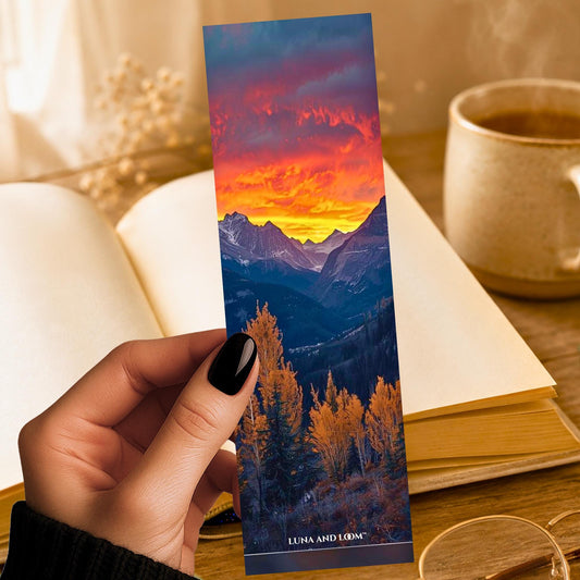 Sunset Bookmark | Scenery | Bookish Gift