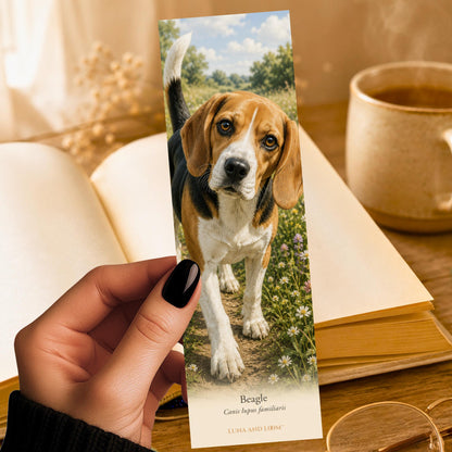 Beagle Bookmark | Dog Breed | Portrait | Animal Lover