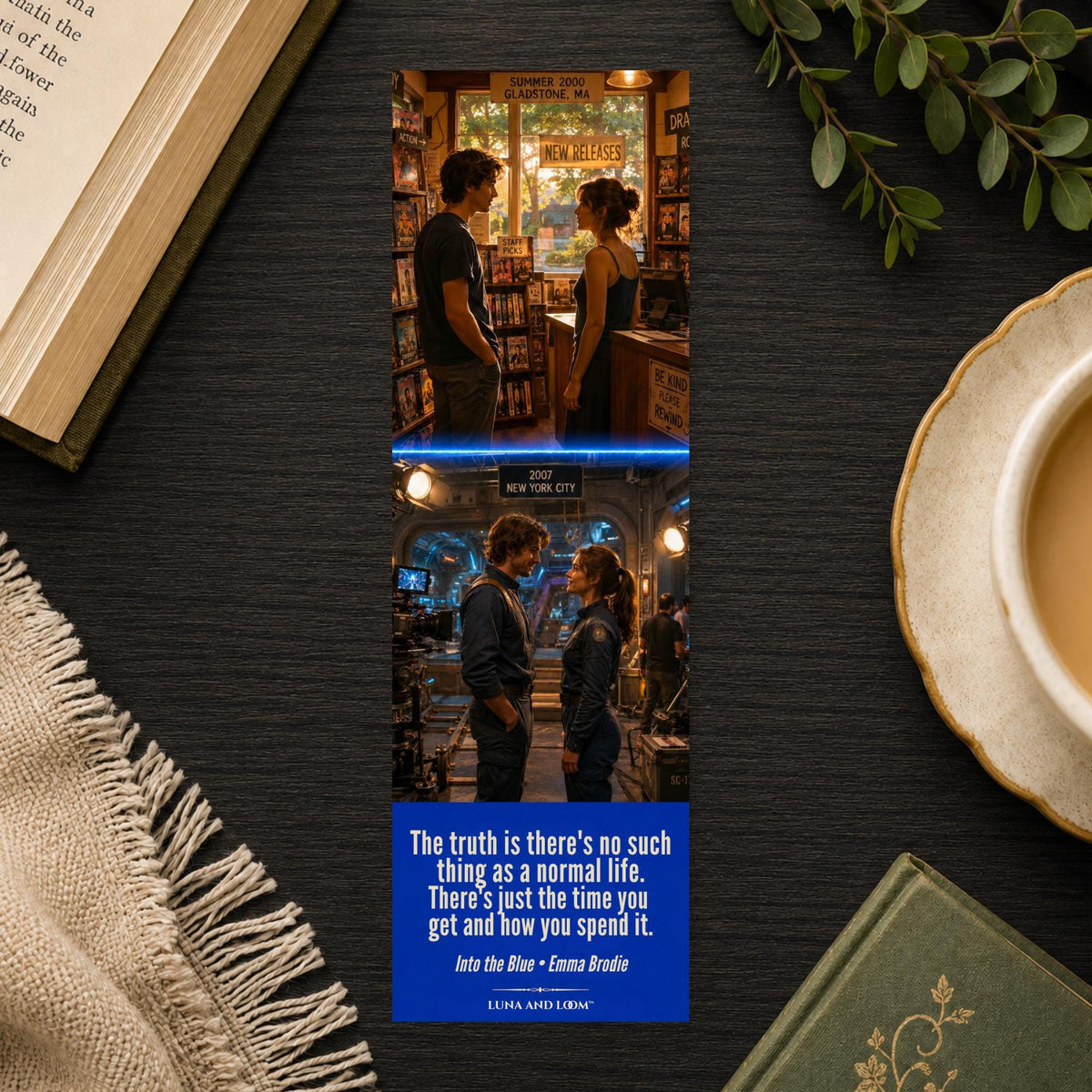 NYC Reconnect Bookmark | Emma Brodie Book | Reese's Book Club | 2026 Bestseller | SciFi
