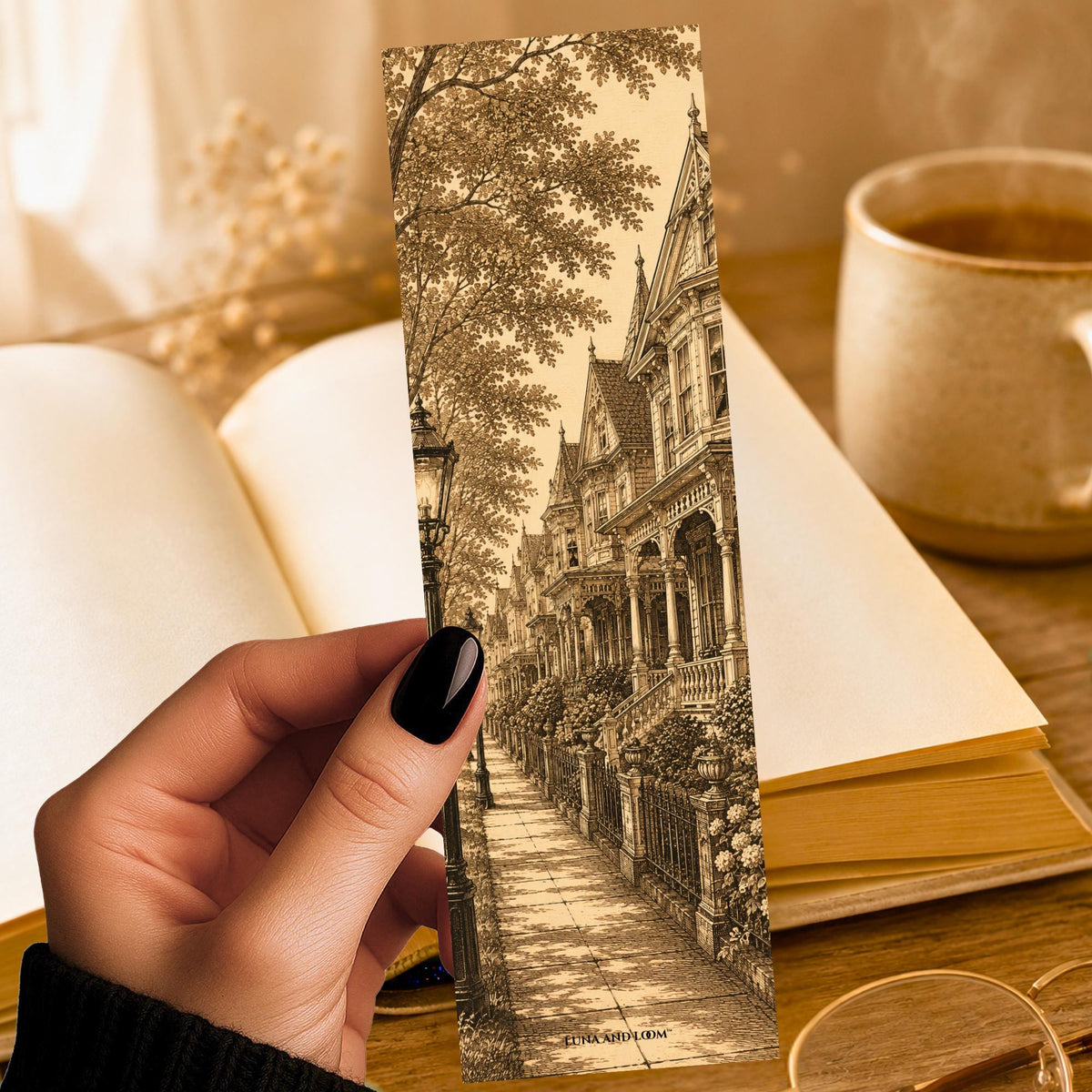 Montford Historic Bookmark | Asheville Area Gift | Victorian Street Page Marker | Historic District Book Gift