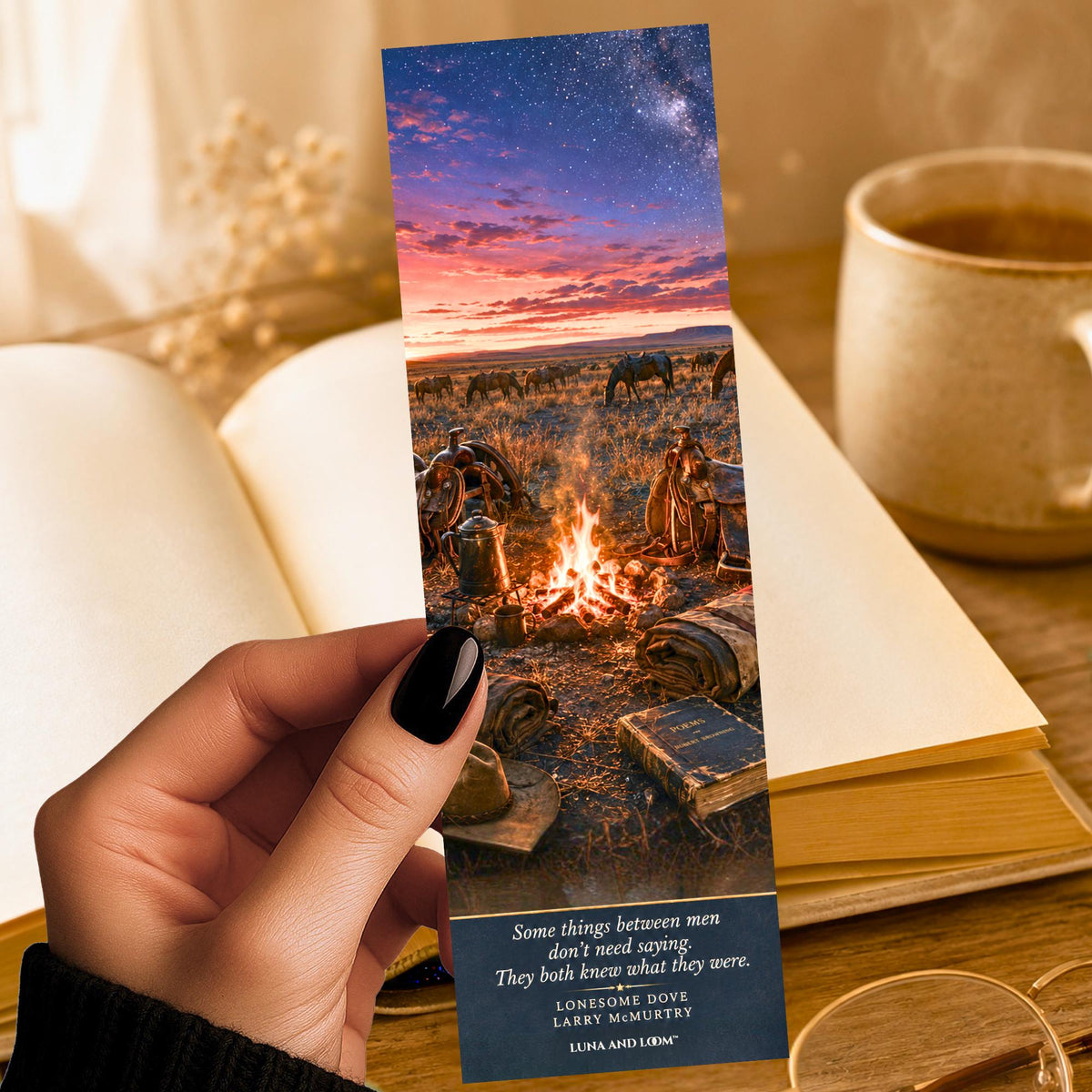 Montana Western Bookmark | Friendship | Western Literary Art