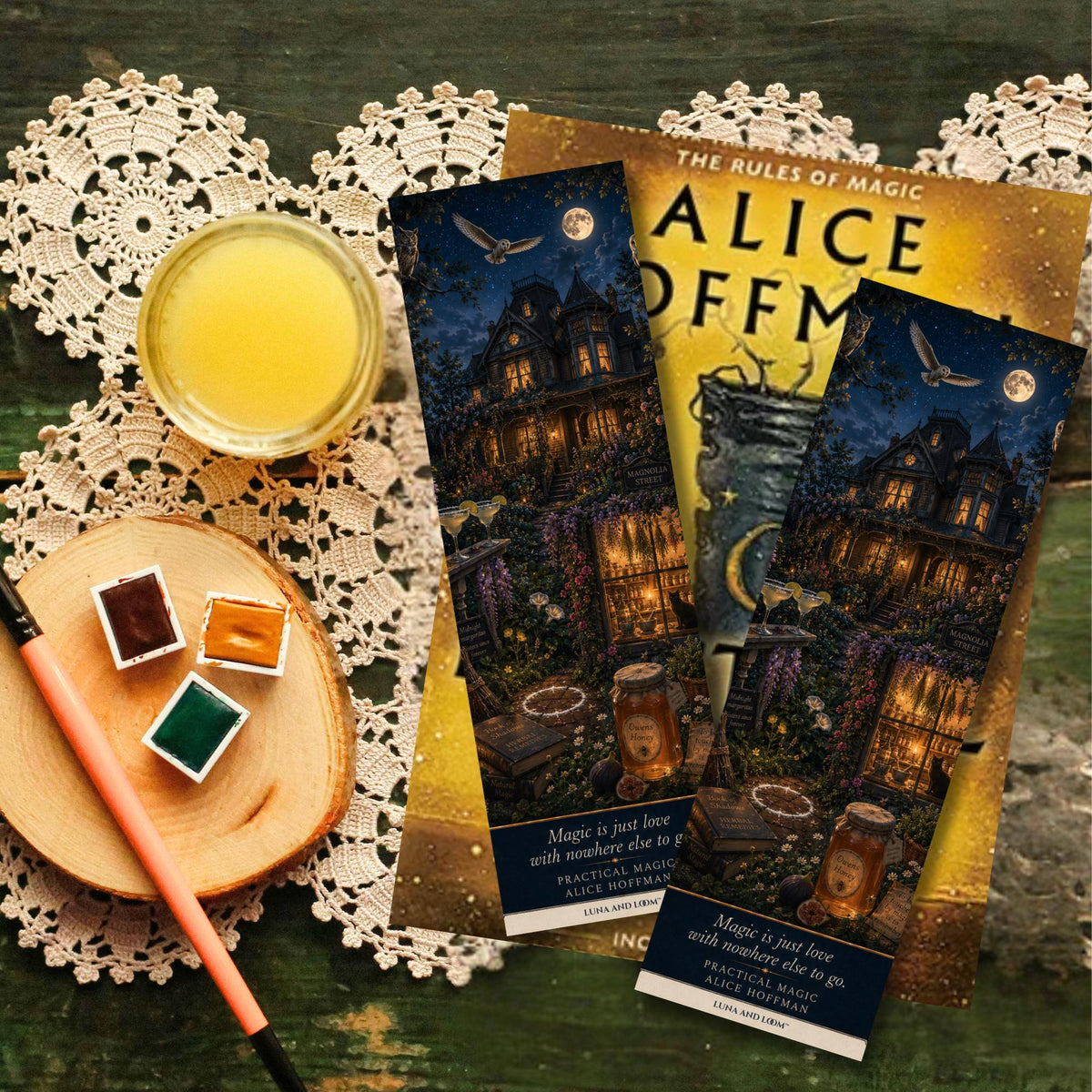 Magic Bookmark | Practical | Witch | Owens Sisters | Witchy Book Lover | Magical Fiction