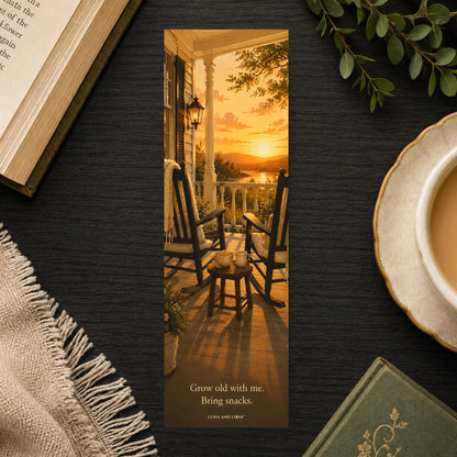 Wedding Keepmark | Greeting Card Bookmark | Sweet and Funny | Rocking Chairs