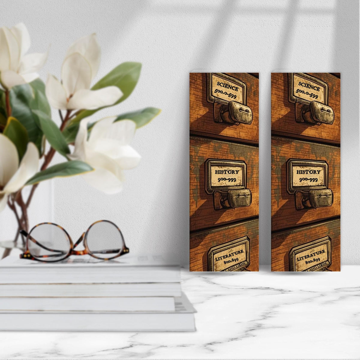 Card Catalog Bookmark | Vintage | Reading Gifts | Book Club | Book Lovers | Bookstagram | Booktok | Bookish