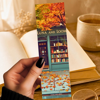 Luna and Loom Bookshop Bookmark | Storefront | Books | Reading | Exclusive