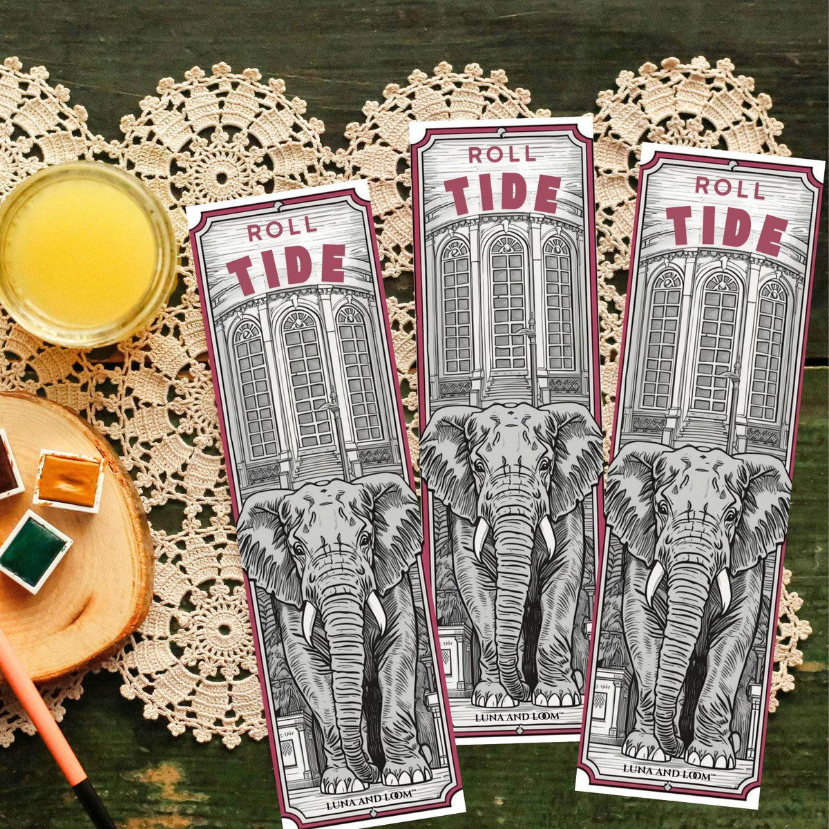 College Town Bookmark | Tuscaloosa, Alabama vibes |  Campus |