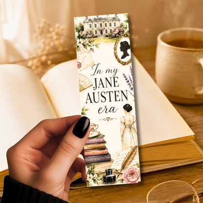 Jane Austen Bookmark | Regency Era Literary | Pride and Prejudice Inspired | Classic Literature Reader Gift | Sense and Sensibility
