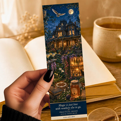 Magic Bookmark | Practical | Witch | Owens Sisters | Witchy Book Lover | Magical Fiction