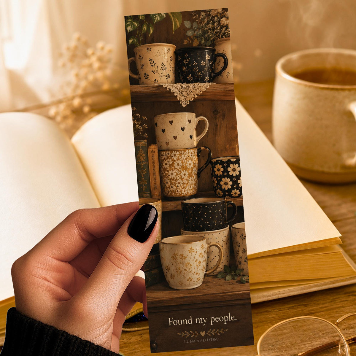 Found My People Bookmark | Found Family Trope | Fantasy Romance Gift | BookTok Present
