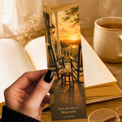Wedding Keepmark | Greeting Card Bookmark | Sweet and Funny | Rocking Chairs