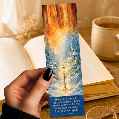 The Lion the Witch and the Wardrobe Inspired Bookmark | Narnia | CS Lewis | Classic Literature | Fantasy