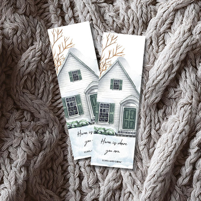 Home is Where You Are Bookmark | Hostess Gift | Bookish | House