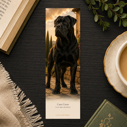 Cane Corso Bookmark | Corso | Dog Breed Portrait