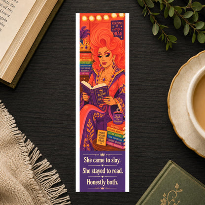Drag Queen Bookmark | LGBTQIA | Pride Month | Gay Gift