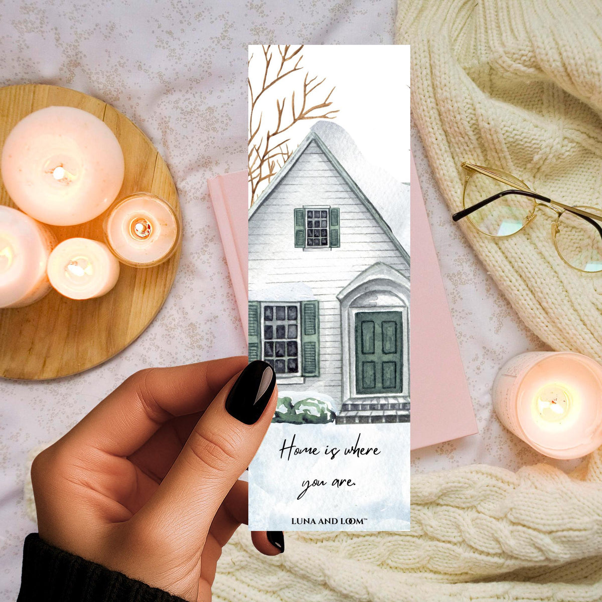 Home is Where You Are Bookmark | Hostess Gift | Bookish | House