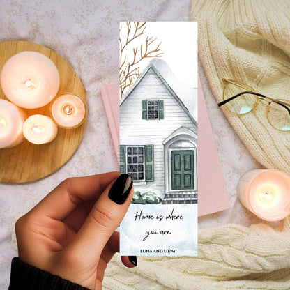 Home is Where You Are Bookmark | Hostess Gift | Bookish | House