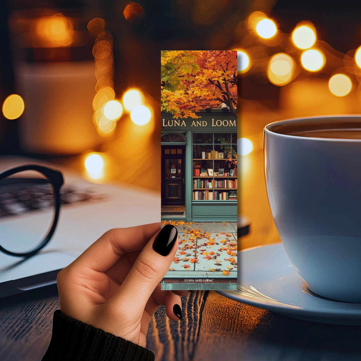 Luna and Loom Bookshop Bookmark | Storefront | Books | Reading | Exclusive
