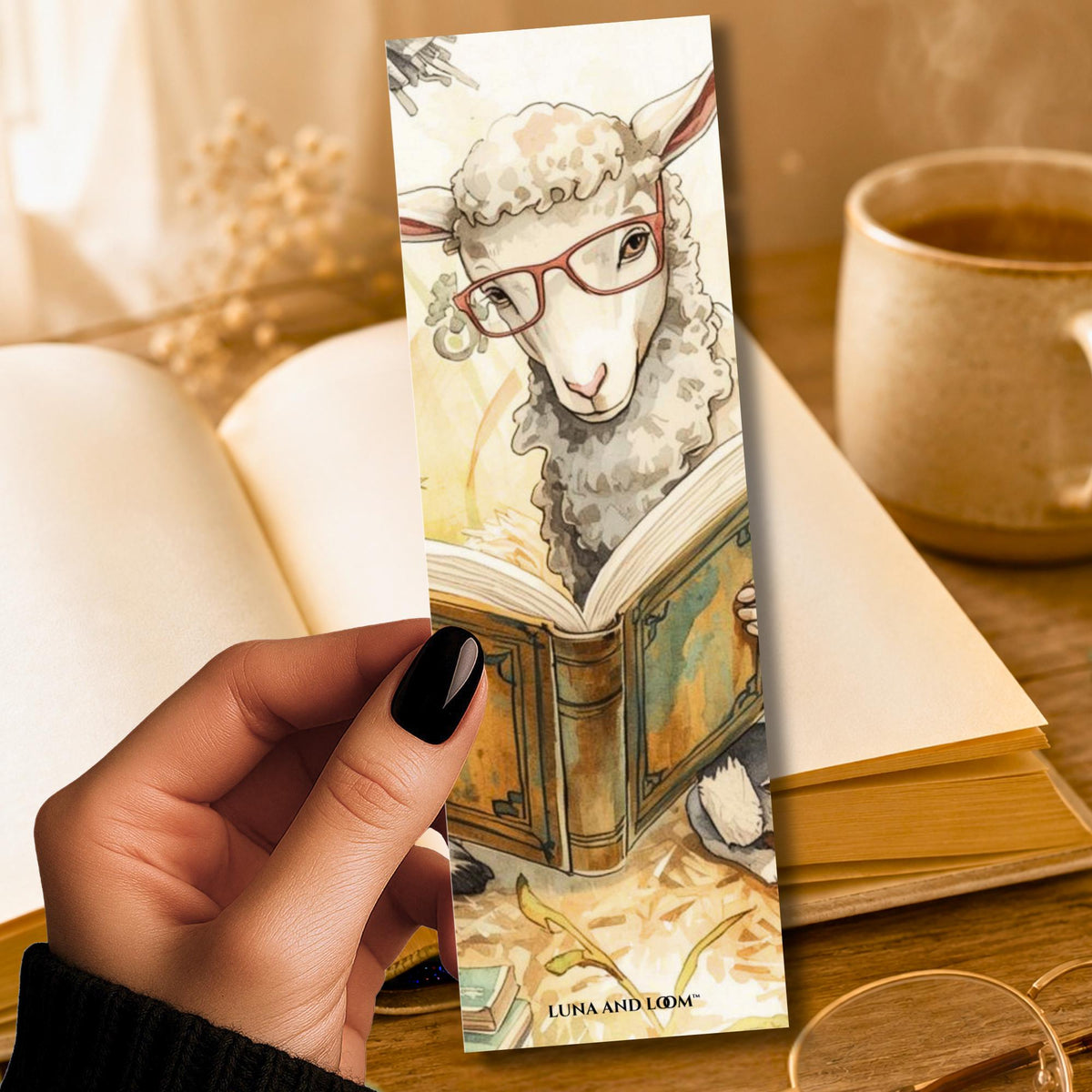 Ewe Reading | Lamb Bookmark | Book Club |