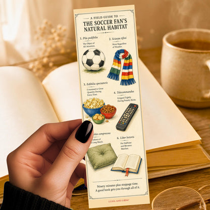 Soccer Bookmark | World Cup Reader Gift | Football Fan | Sports | USA