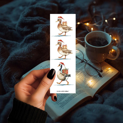 DUCK, DUCK, GOOSE | Witty Bookmark | Secret Santa | White Elephant