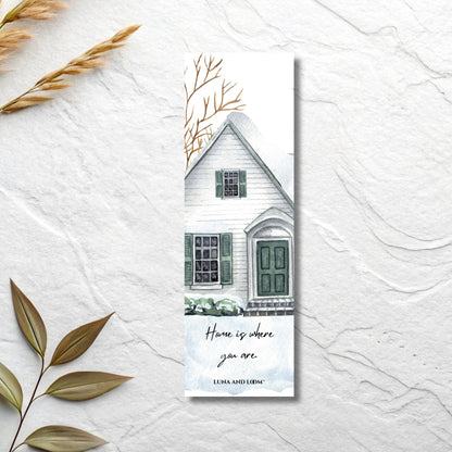Home is Where You Are Bookmark | Hostess Gift | Bookish | House
